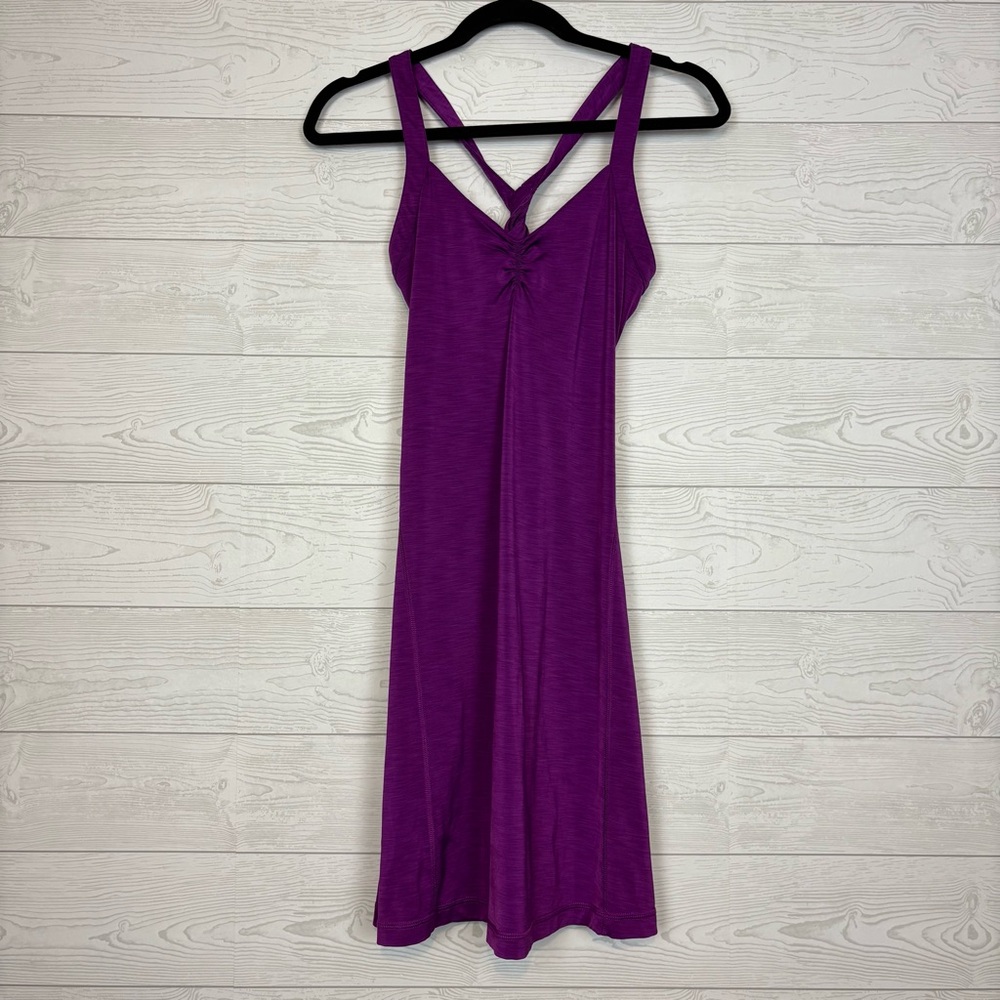 MOUNTAIN HARDWEAR MACHALA DRESS PURPLE SIZE SMALL